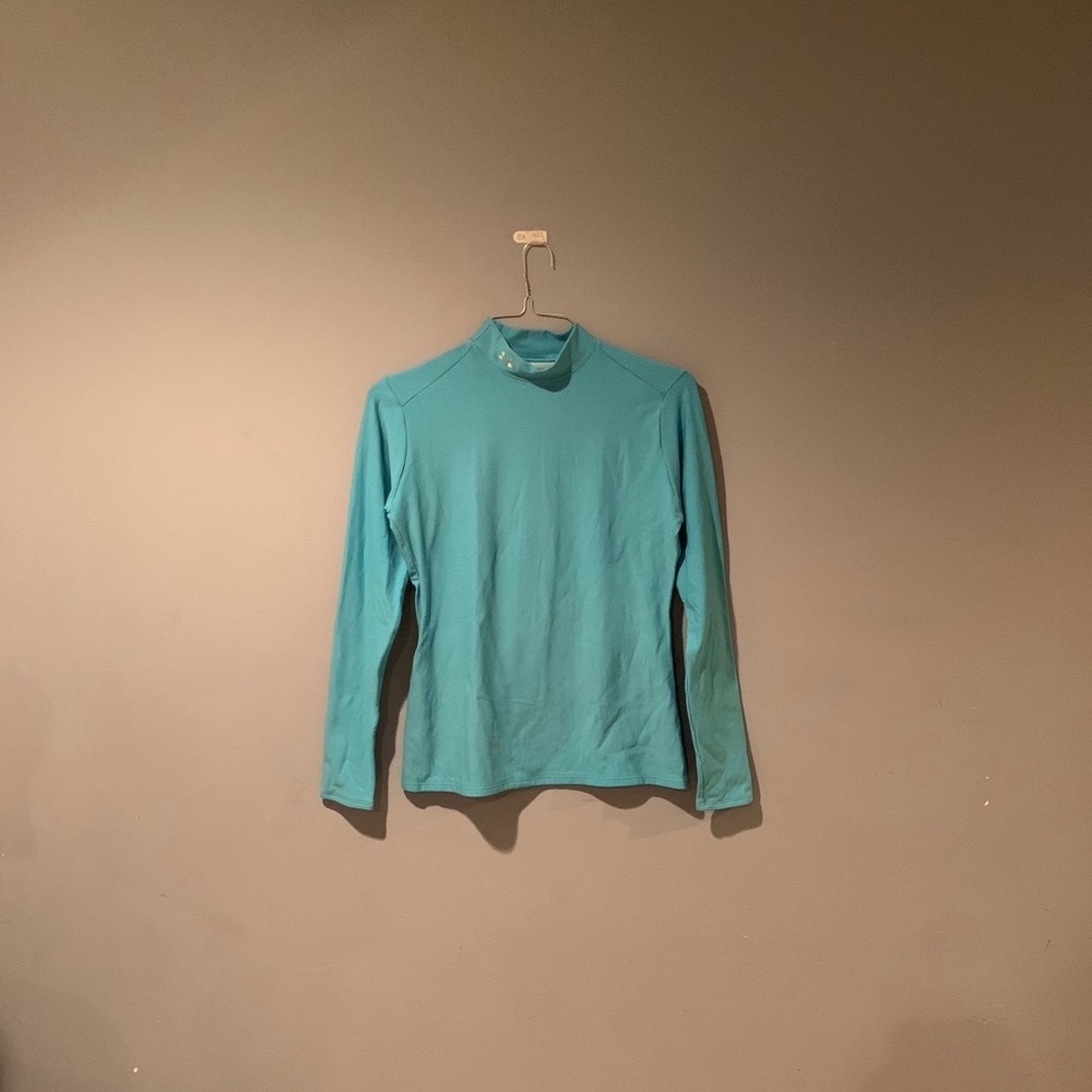 Under Armour Compression Shirt Blue high neck